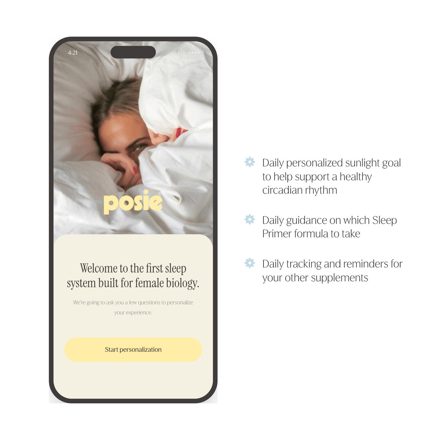 Posie app promise bullets