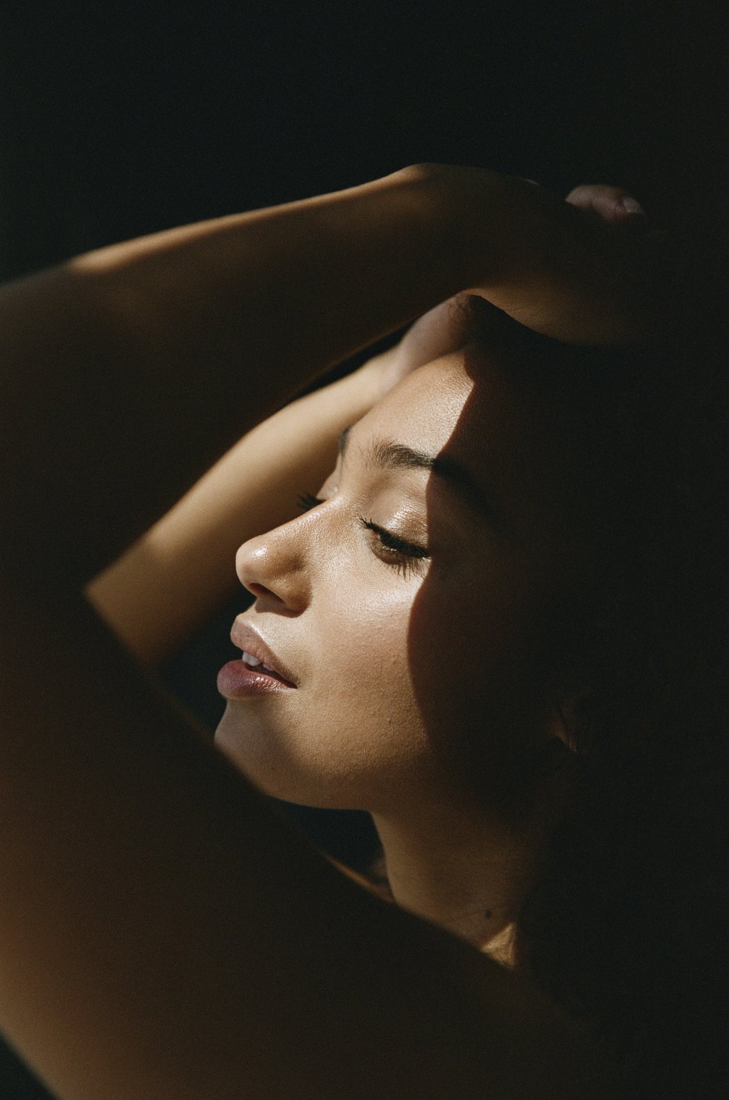 Profile in low light